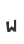 w