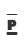 p