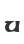 u