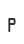 P