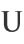 U