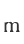 m