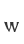 w