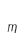 m