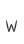 w