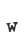 w