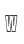W