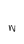 W