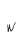w