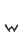 w