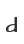 d