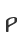 P