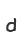 d