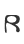 R