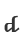 d