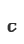 c