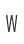 W