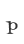 p