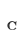 c