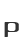 p