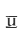 U