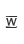 W