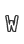 w