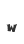 w