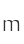 m