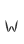 w