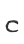 c