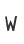 w