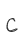 C