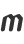m