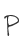 P