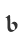 b