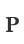 P