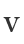 V