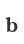 b