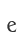 e