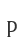 p