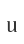 u