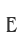 E