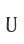 U