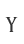 Y