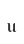 u