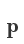 p