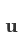 u