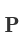 P