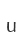 u